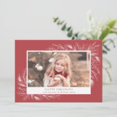Cadre de fête, Carte de vœux photo de vacances (Debout devant)