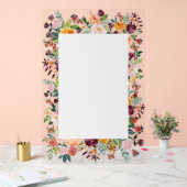Cadre de fleurs de jardin anglais (Mariage)