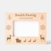 Cadre de Noël - Photo de famille (Recto)