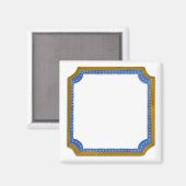 Cadre de pays Faites votre propre aimant (Recto/Verso)