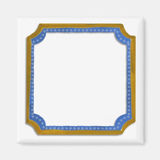 Cadre de pays Faites votre propre aimant (Devant)