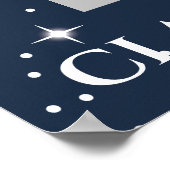 Cadre de photo affiche de réunion d'école (Coin)