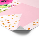 Cadre de Photomaton Licorne Poster Prop Fleur Or (Coin)