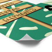 Cadre de Photomaton Safari - Affiche - Anniversair (Coin)