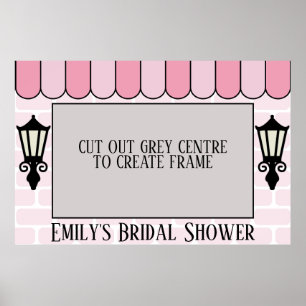 Cadre de poster pour enterrement de vie de jeune f