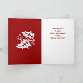 Cadre de tableau de carte de Noël (Intérieur)