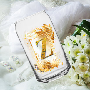 Cadre décoratif Monogramme doré Z