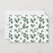 Cadre diagonale Eucalyptus RSVP (Dos)