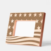 Cadre d'image ajusté de conception patriotique (Gauche)