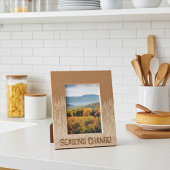 Cadre d'image personnalisé pour les saisons Abstra