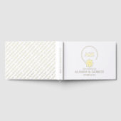 Cadre d'inspiration bijouterie, initiales feuille  (Complet)