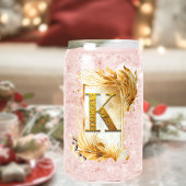 Cadre doré monogramme décoratif K