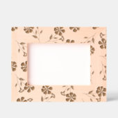 Cadre élégant à motif floral gravé pour la décorat (Recto)