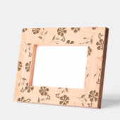 Cadre élégant à motif floral gravé pour la décorat (Gauche)