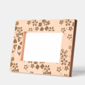 Cadre En Bois Étonné Floral Flottante (Gauche)