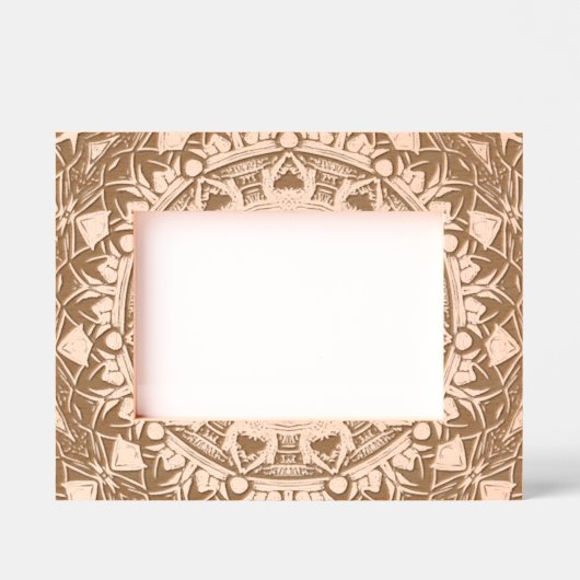 Cadre en bois gravé Relic Aztèque (Recto)