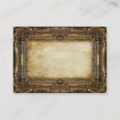 Cadre en bronze - carte de visite (Dos)