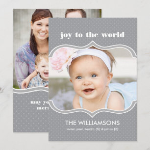 Cadre en Carte photo de vacances double face en ar