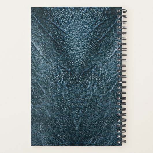 Cadre en cuir en or (Dos)