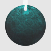 Cadre en or damassé de luxe personnalisé (dos)