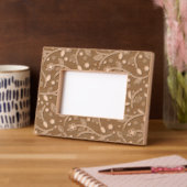 Cadre feutré Floral Design Etched Frames (Gauche)