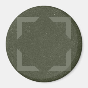 Cadre Flèche Aimant Vert Mousse