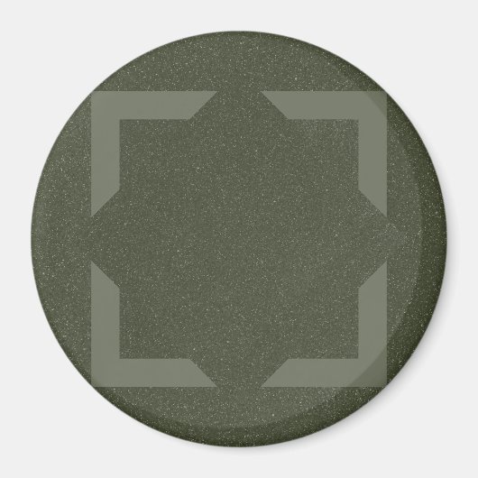 Cadre Flèche Aimant Vert Mousse (Devant)