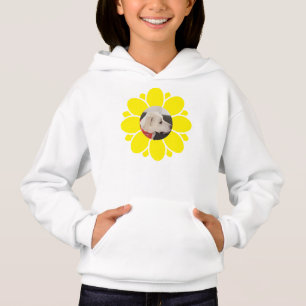 Cadre Fleur Jaune Vive pour Animaux de Compagnie P