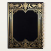 Cadre Floral Art Déco (Dos)