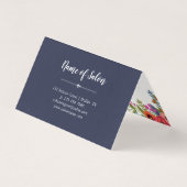 Cadre floral Boho - Certificat cadeau (Back)