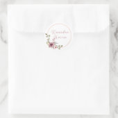 Cadre floral Ramadan Kareem Stickers Ramadan (Sac)