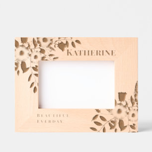 Cadre floral romantique