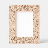 Cadre gravé "Faux Leather" (Recto)