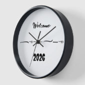 cadre horloge de bienvenue (Angle)