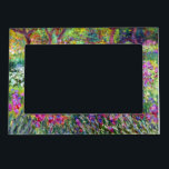 Cadre Magnétique Pour Photo Le jardin d'Iris par Claude Monet<br><div class="desc">S'il vous plaît visitez mon magasin pour un design plus intéressant et plus de choix de couleurs. =>     zazzle.com/colorfulworld</div>