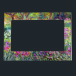 Cadre Magnétique Pour Photo Le jardin d'Iris par Claude Monet<br><div class="desc">S'il vous plaît visitez mon magasin pour un design plus intéressant et plus de choix de couleurs. =>     zazzle.com/colorfulworld</div>
