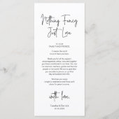 Cadre moderne Cadre Dîner Carte de remerciements (Devant)