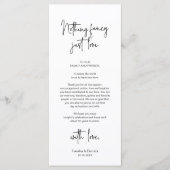 Cadre moderne Cadre Dîner Carte de remerciements (Devant)