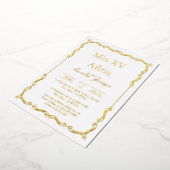 Cadre or Quinceanera invitation (Rotation)