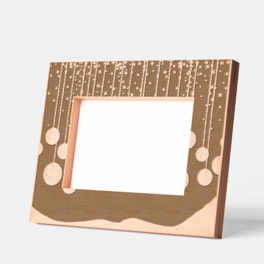 Cadre photo à laser à angle brillant (Gauche)