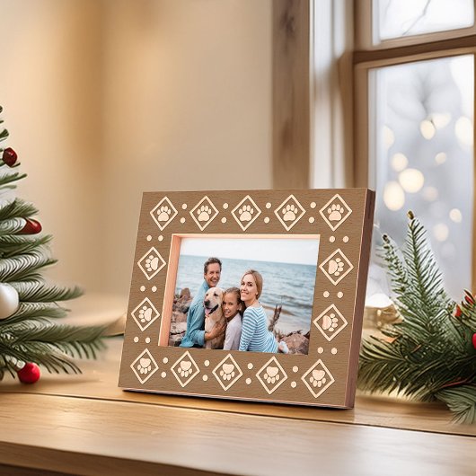 Cadre photo à laser brut