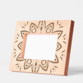 Cadre photo à laser Mandala moderne (Gauche)