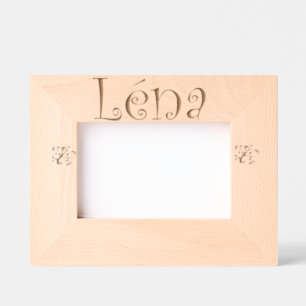 Cadre Photo à Poser "Léna" – Cadeau nouveau né