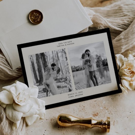 Cadre Photo Classique Moderne Enregistrer La Carte