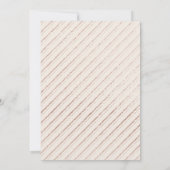 Cadre photo classique rose et or Save The Date (Dos)