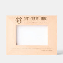 Cadre photo CritiqueJeu pour gagrestes