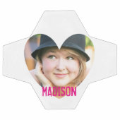 Cadre photo de coeur conception personnalisée (Plat)