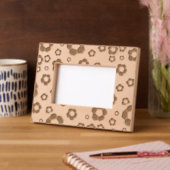 Cadre photo gravé BalLaser de soccer (Gauche)