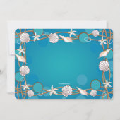 Cadre photo Invitation à la vie marine (Dos)