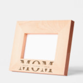 Cadre photo monographique personnalisé "Maman" ave (Gauche)